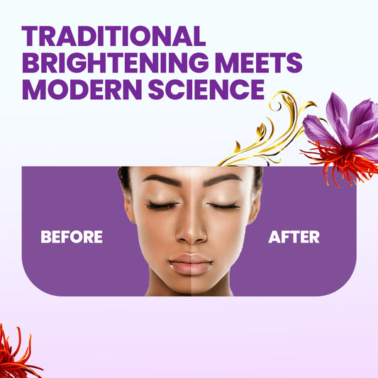 Glamure Kumkumadi Face Serum | Ayurvedic Kumkumadi Tailam Face Oil with Vitamin C, Niacinamide & Hyaluronic Acid | Face Oil for Glowing Skin, Pigmentation & Dark Spots | 30ml